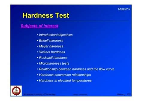 advantages of hardness test|hardness testing meaning.